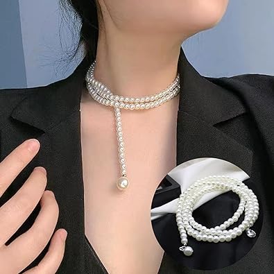 IO Corporate Pearl Necklace IO Retail