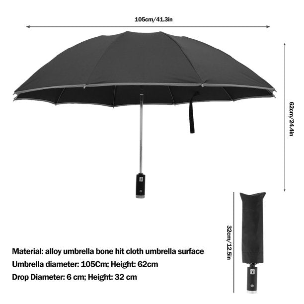 IO Inverted LED Umbrella